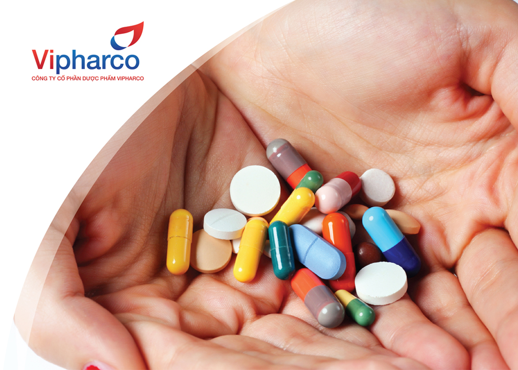 VIPHARCO - Thiết kế logo và nhận diện thương hiệu dược phẩm - y tế VIPHARCO